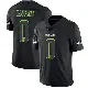 ＃0 Men's DK Kaufman Black Impact Limited Seattle Seahawks Jersey