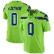 ＃0 Men's DK Kaufman Green Limited Seattle Seahawks Color Rush Neon Jersey