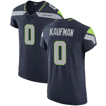 ＃0 Men's DK Kaufman Navy Elite Seattle Seahawks Team Color Vapor Untouchable Jersey
