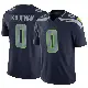 ＃0 Men's DK Kaufman Navy Limited Seattle Seahawks Vapor F.U.S.E. Jersey