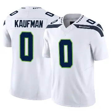 ＃0 Men's DK Kaufman White Limited Seattle Seahawks Vapor F.U.S.E. Jersey