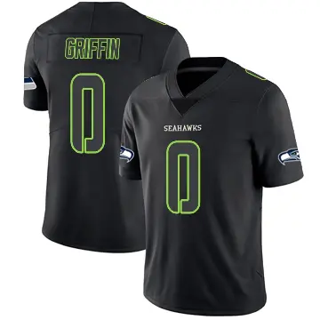 ＃0 Men's Shaquill Griffin Black Impact Limited Seattle Seahawks Jersey