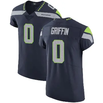 ＃0 Men's Shaquill Griffin Navy Elite Seattle Seahawks Team Color Vapor Untouchable Jersey