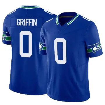 ＃0 Men's Shaquill Griffin Royal Limited Seattle Seahawks Throwback Vapor F.U.S.E. Jersey