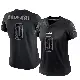 ＃0 Women's DK Kaufman Black Limited Seattle Seahawks Reflective Jersey