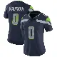 ＃0 Women's DK Kaufman Navy Limited Seattle Seahawks Team Color Vapor Untouchable Jersey