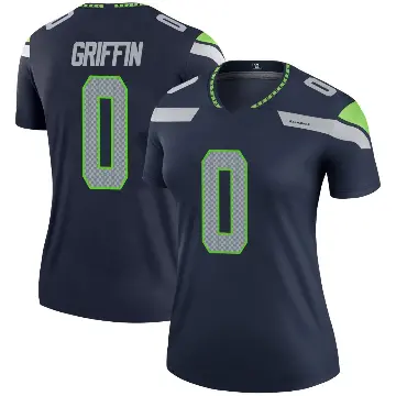 ＃0 Women's Shaquill Griffin Navy Legend Seattle Seahawks Jersey