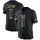 ＃0 Youth DK Kaufman Black Impact Limited Seattle Seahawks Jersey