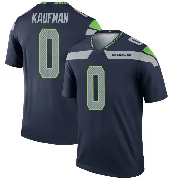 ＃0 Youth DK Kaufman Navy Legend Seattle Seahawks Jersey
