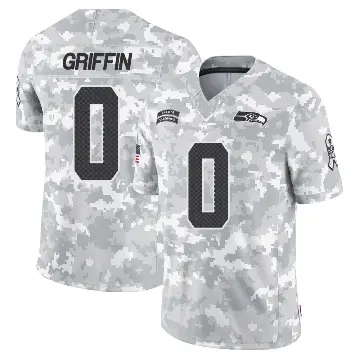 ＃0 Youth Shaquill Griffin Arctic Camo Limited Seattle Seahawks 2024 Salute to Service Jersey