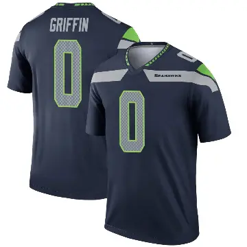 ＃0 Youth Shaquill Griffin Navy Legend Seattle Seahawks Jersey