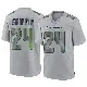 ＃24 Men's Shaquill Griffin Gray Game Seattle Seahawks Atmosphere Fashion Jersey