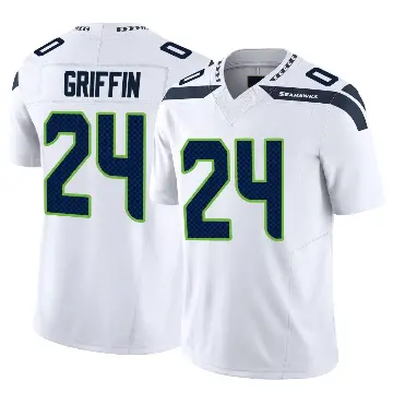 ＃24 Men's Shaquill Griffin White Limited Seattle Seahawks Vapor F.U.S.E. Jersey