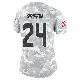 ＃24 Women's Shaquill Griffin Arctic Camo Limited Seattle Seahawks 2024 Salute to Service Jersey