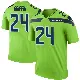＃24 Youth Shaquill Griffin Green Legend Seattle Seahawks Color Rush Neon Jersey