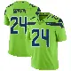 ＃24 Youth Shaquill Griffin Green Limited Seattle Seahawks Color Rush Neon Jersey