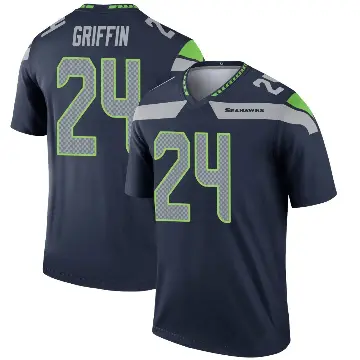 ＃24 Youth Shaquill Griffin Navy Legend Seattle Seahawks Jersey