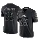＃35 Men's Kam Alexander Black Limited Seattle Seahawks Reflective Jersey