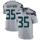 ＃35 Men's Kam Alexander Gray Limited Seattle Seahawks Alternate Vapor Untouchable Jersey