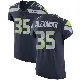 ＃35 Men's Kam Alexander Navy Elite Seattle Seahawks Team Color Vapor Untouchable Jersey
