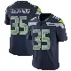 ＃35 Men's Kam Alexander Navy Limited Seattle Seahawks Team Color Vapor Untouchable Jersey