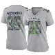 ＃35 Women's Kam Alexander Gray Game Seattle Seahawks Atmosphere Fashion Jersey