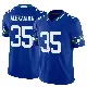 ＃35 Youth Kam Alexander Royal Limited Seattle Seahawks Throwback Vapor F.U.S.E. Jersey