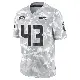 ＃43 Youth Seth Coleman Arctic Camo Limited Seattle Seahawks 2024 Salute to Service Jersey