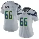 ＃66 Women's Thor Griffith Gray Limited Seattle Seahawks Alternate Vapor Untouchable Jersey