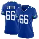 ＃66 Women's Thor Griffith Royal Game Seattle Seahawks Throwback Jersey